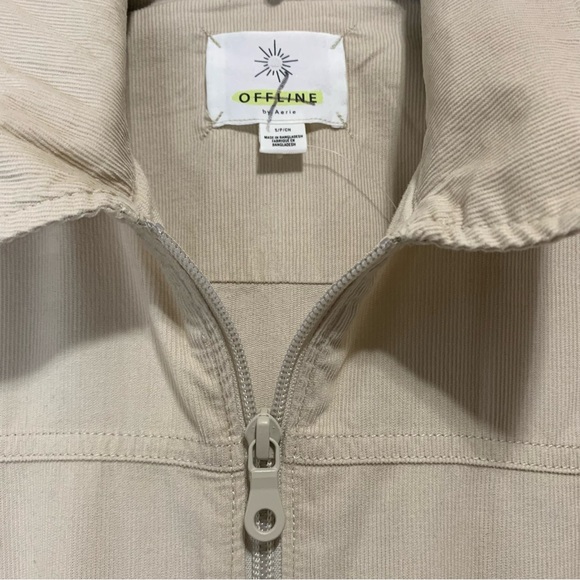 AERIE by OFFLINE Lightweight Corduroy Cotton Jumpsuit - Size S - Picture 13 of 15